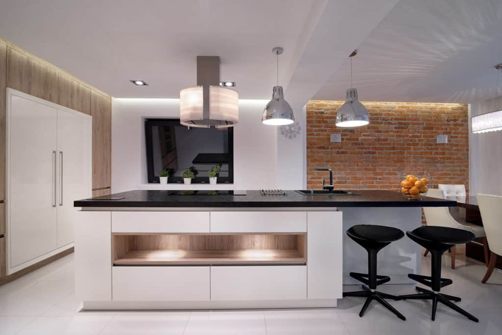 vintage modern kitchen by green side up contracting