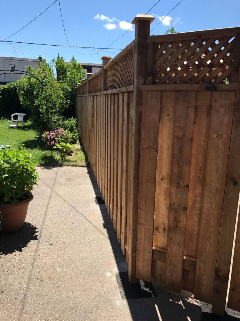 lattice fence toronto