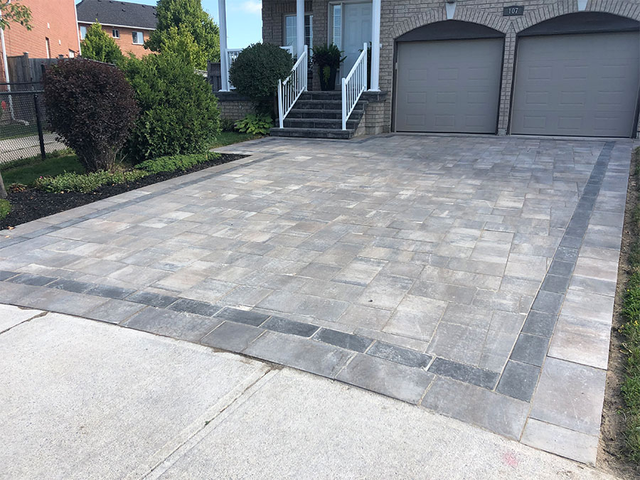 interlock driveway by green side up contracting
