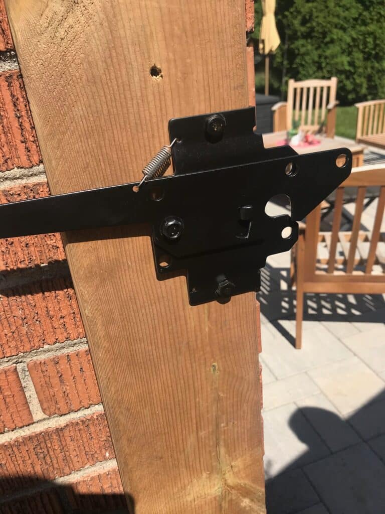 fence door