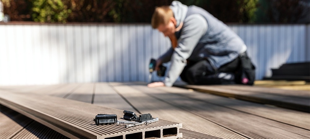 deck material installation