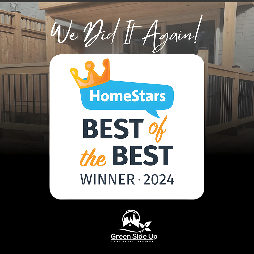 greenside up homestars best award