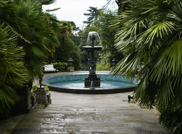 fountain in backyard fountain in backyard