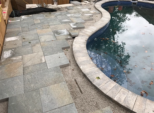 replacing the interlock damage paver replacing the interlock damage paver