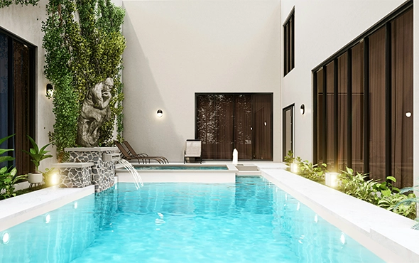 waterfall and fountain gallery image one