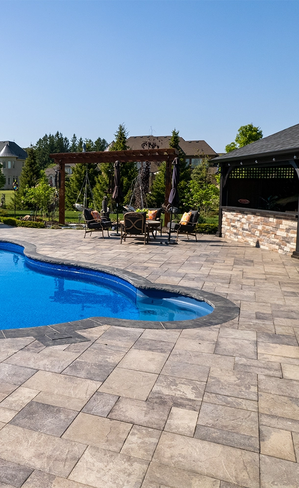 interlocking pavers around pool interlocking pavers around pool surface