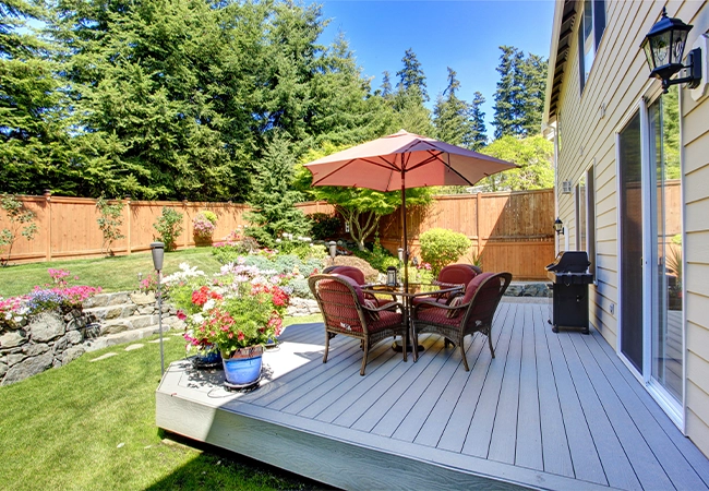 landscaping around deck outdoor landscaping around deck outdoor